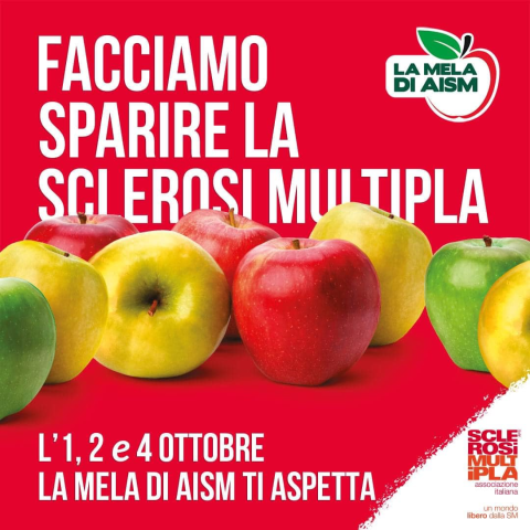 La Mela di AISM: ad Erice punto solidale per la sclerosi multipla La Mela di AISM: ad Erice punto solidale per la sclerosi multipla