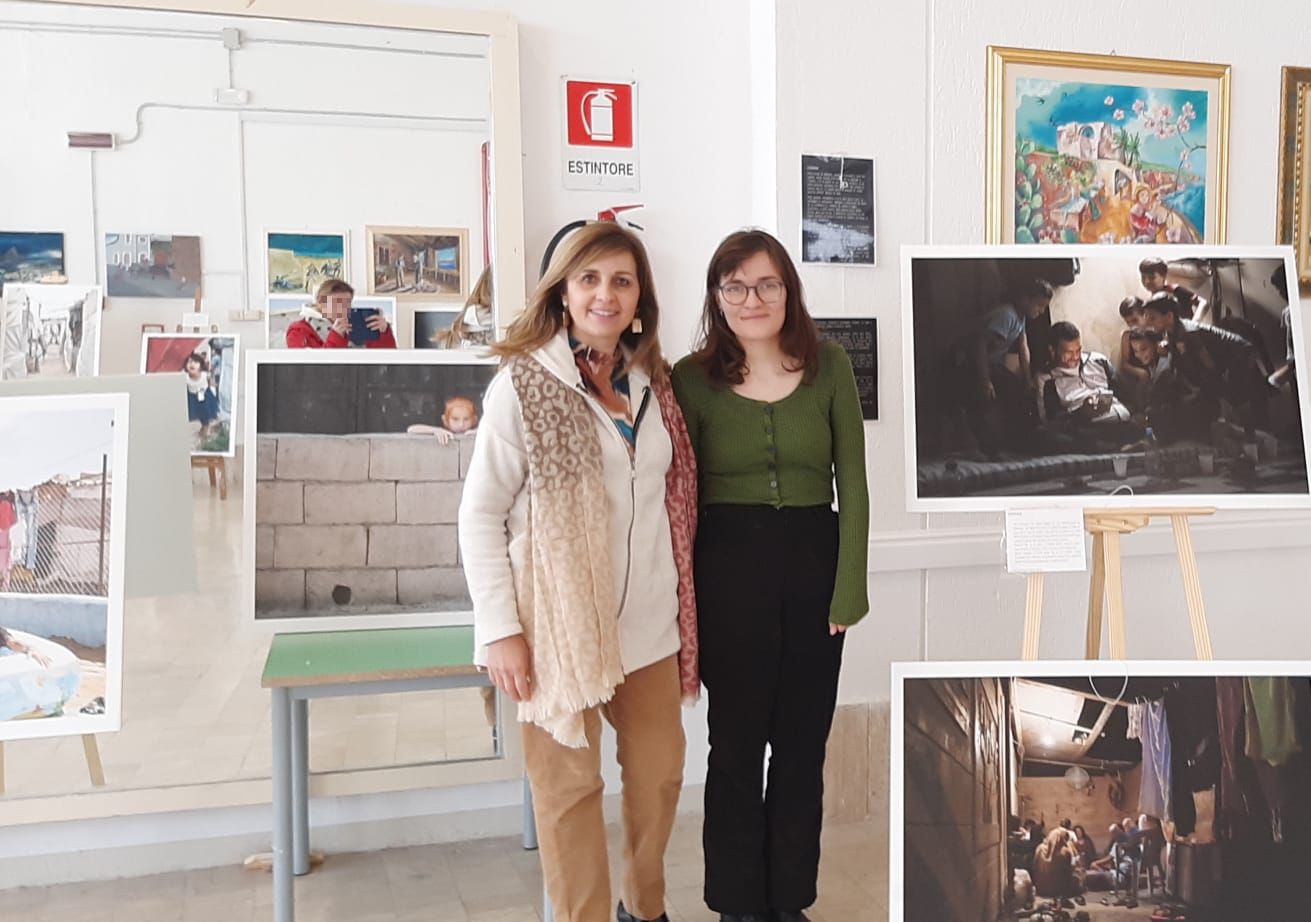 Ieri ad Erice una mostra fotografica sulla pace a cura di Michela Lovato