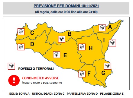 Maltempo, allerta meteo arancione per oggi. Invito alla prudenza 