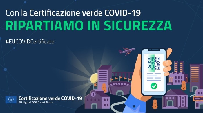 Avviso alla cittadinanza: Obbligo del Green Pass per l’accesso agli uffici comunali ai sensi del D.L. 21 settembre 2021 n. 127