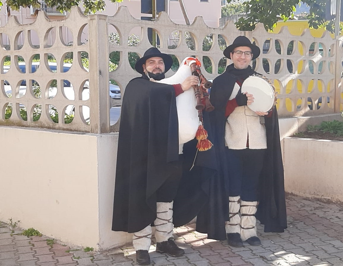 Stamattina e domani gli zampognari nelle scuole del territorio