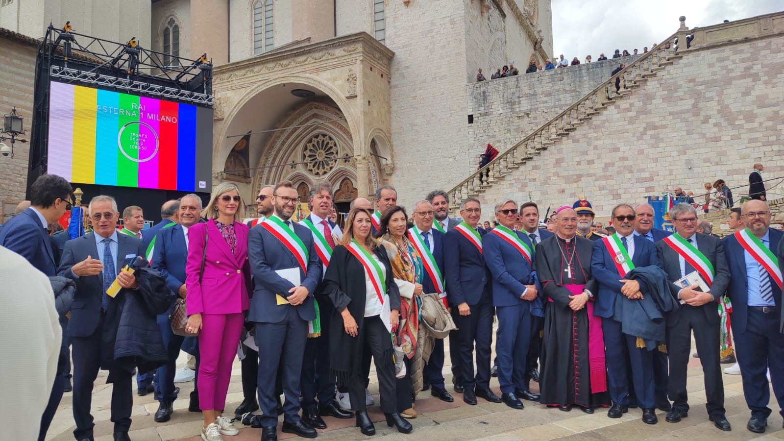 Erice presente ad Assisi per le celebrazioni di San Francesco Patrono d’Italia