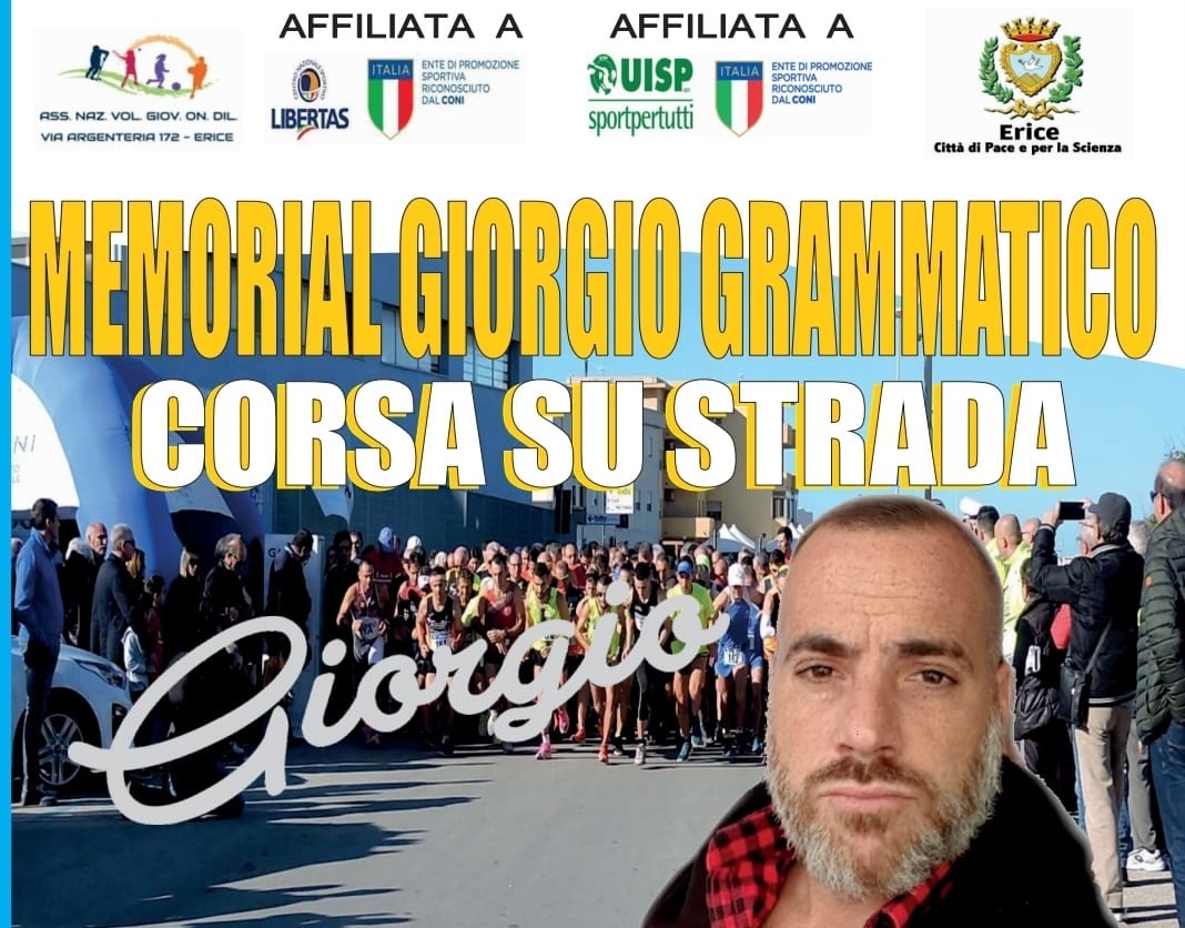 Domenica 1 ottobre 2023 il memorial podistico “Giorgio Grammatico. Programma e viabilità