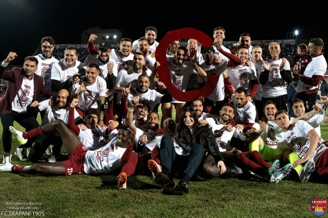 Promozione del Trapani in Serie C, i complimenti dell’amministrazione comunale
