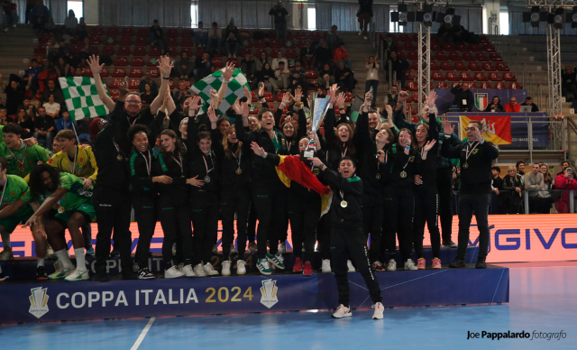 Handball Erice, vittoria della Coppa Italia. I complimenti dell'amministrazione comunale