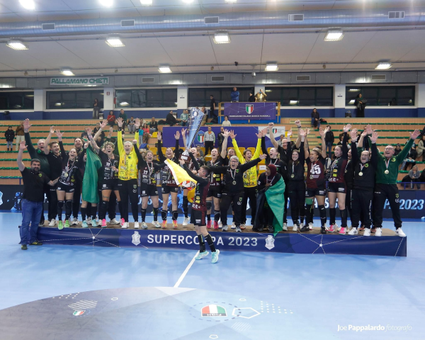 Handball Erice, vittoria della Supercoppa Italiana. «Esempio luminoso per tutti noi»
