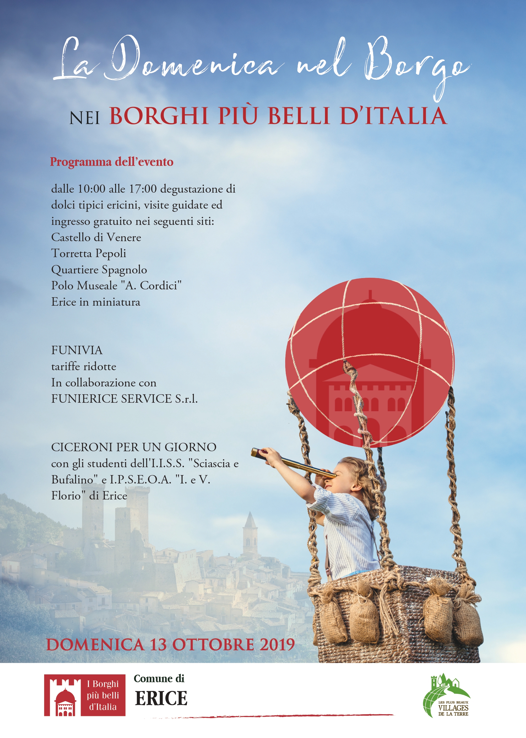 Ritorna ad Erice “La Domenica nel Borgo nei borghi più belli d’Italia”