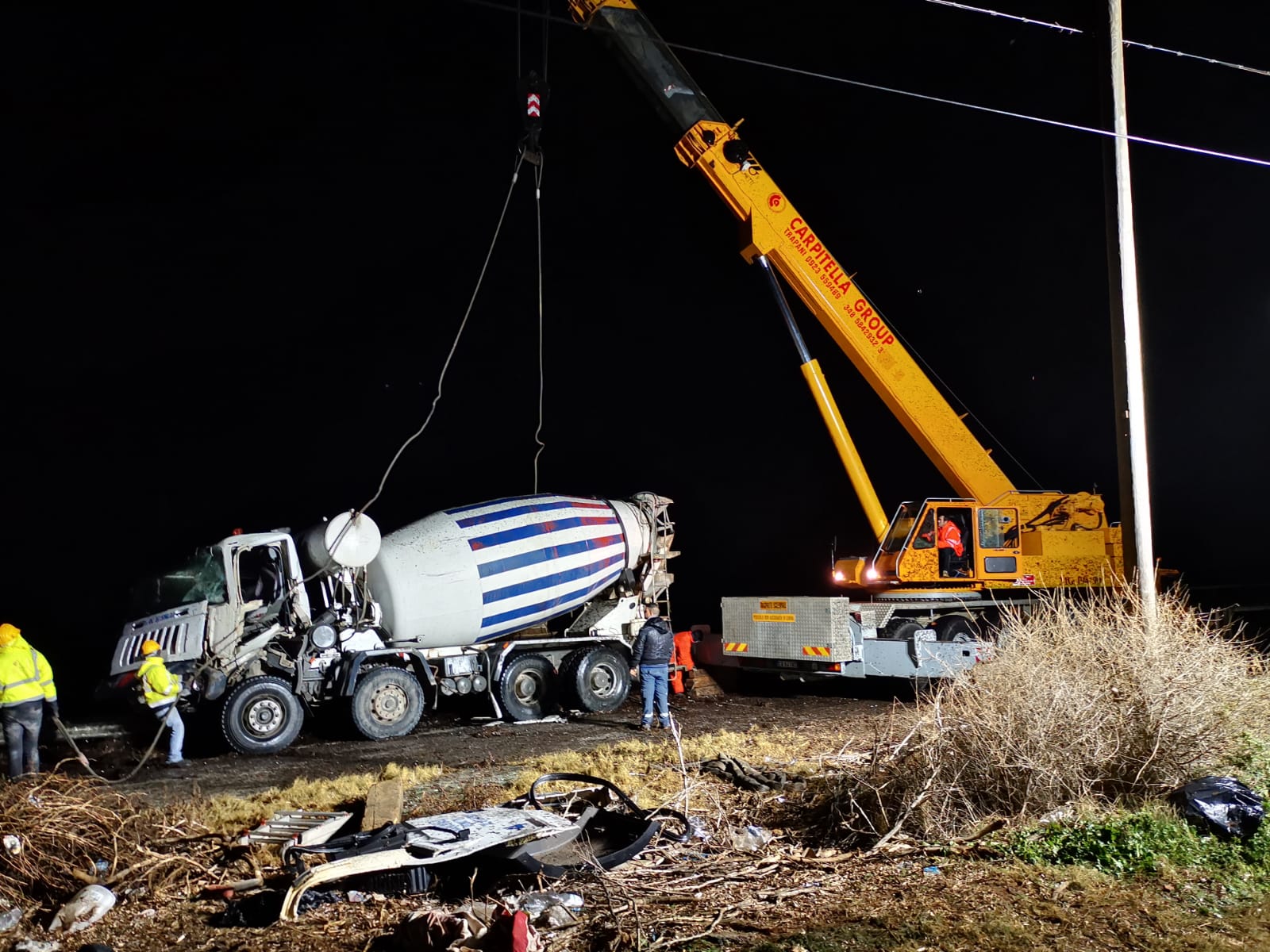 Strada Provinciale da San Cusumano verso Pizzolungo chiusa al traffico per incidente fino a domani