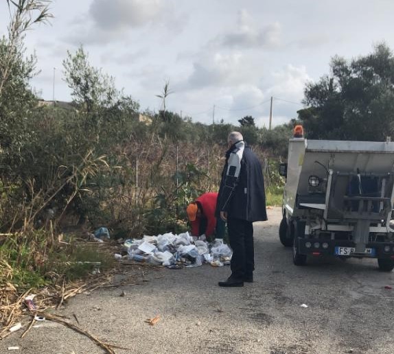 Controlli del territorio: multati alcuni trasgressori per abbandono di rifiuti 