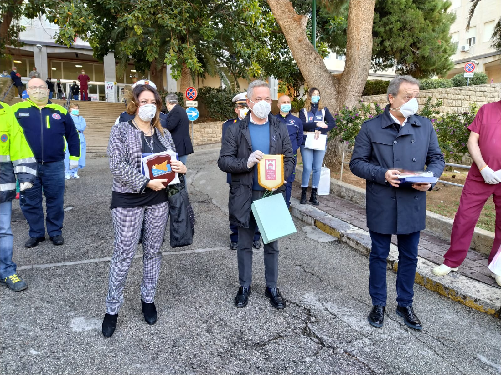 Grazie! La Città di Erice al fianco del nostro personale sanitario