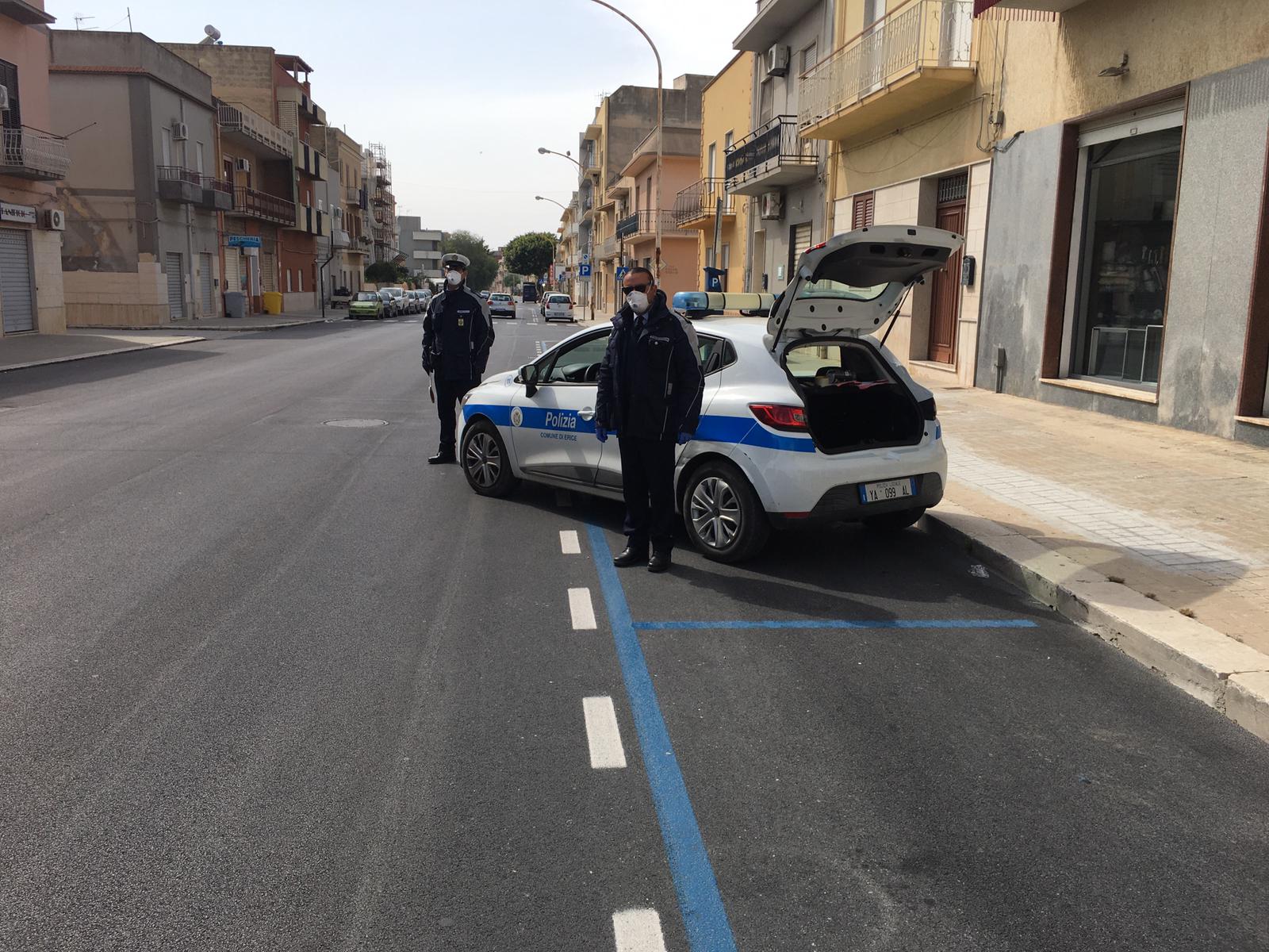 Potenziati i controlli dei vigili urbani ad Erice centro storico