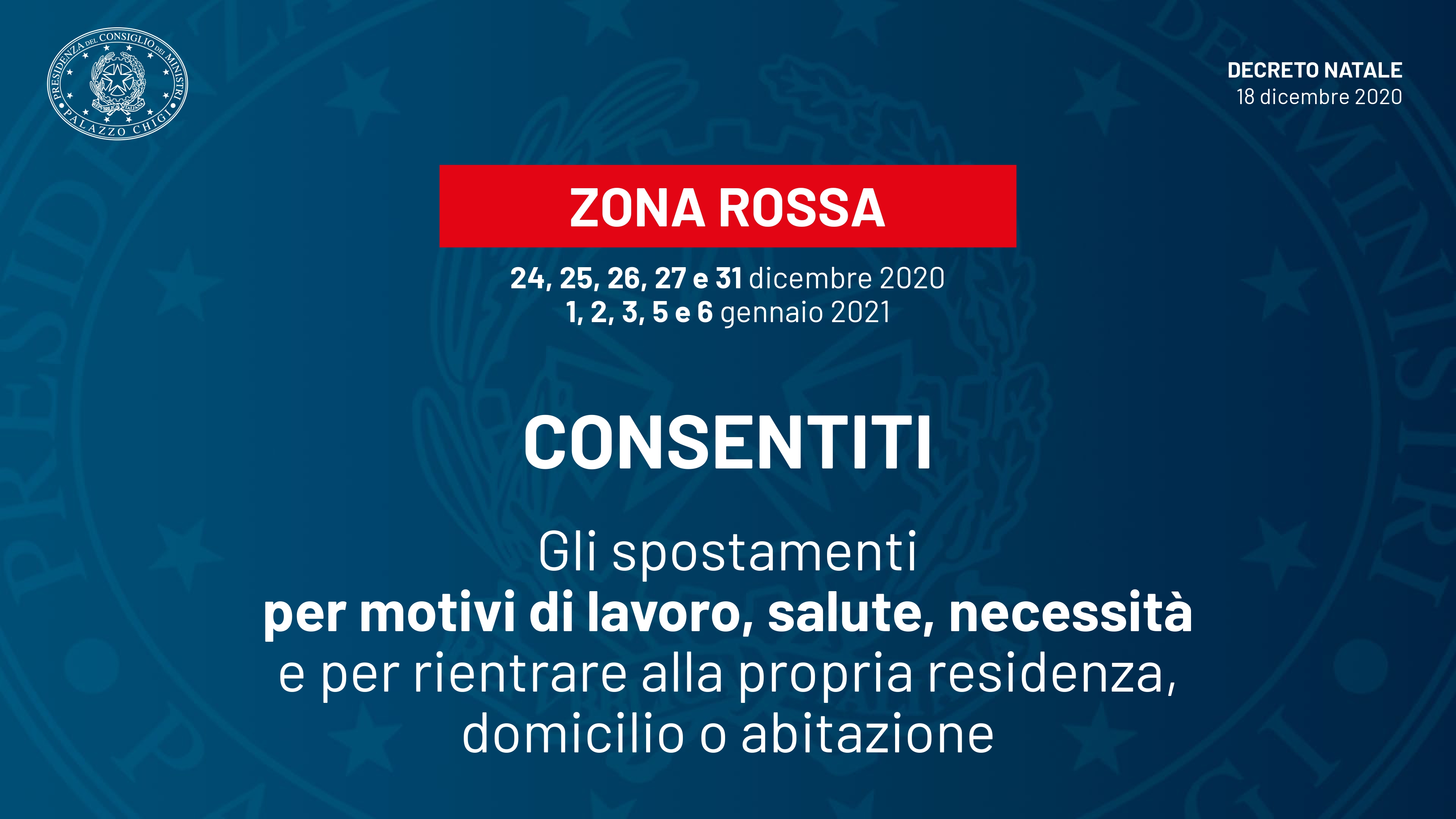 Raccomandazione dell'assessore Di Marco ad evitare gli spostamenti non necessari