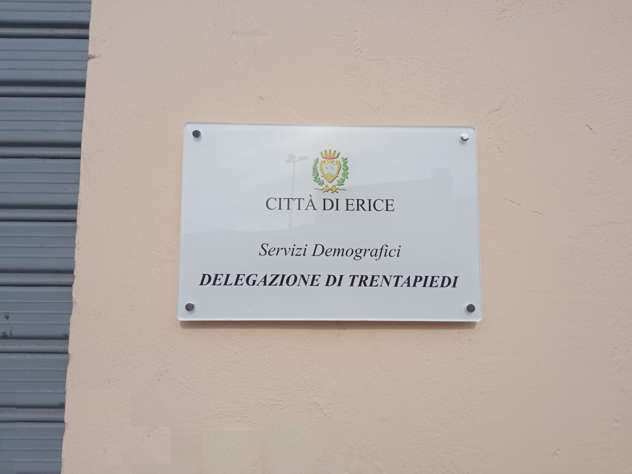 Riaprono gli uffici demografici di Trentapiedi nella nuova sede di Piazza Pagoto