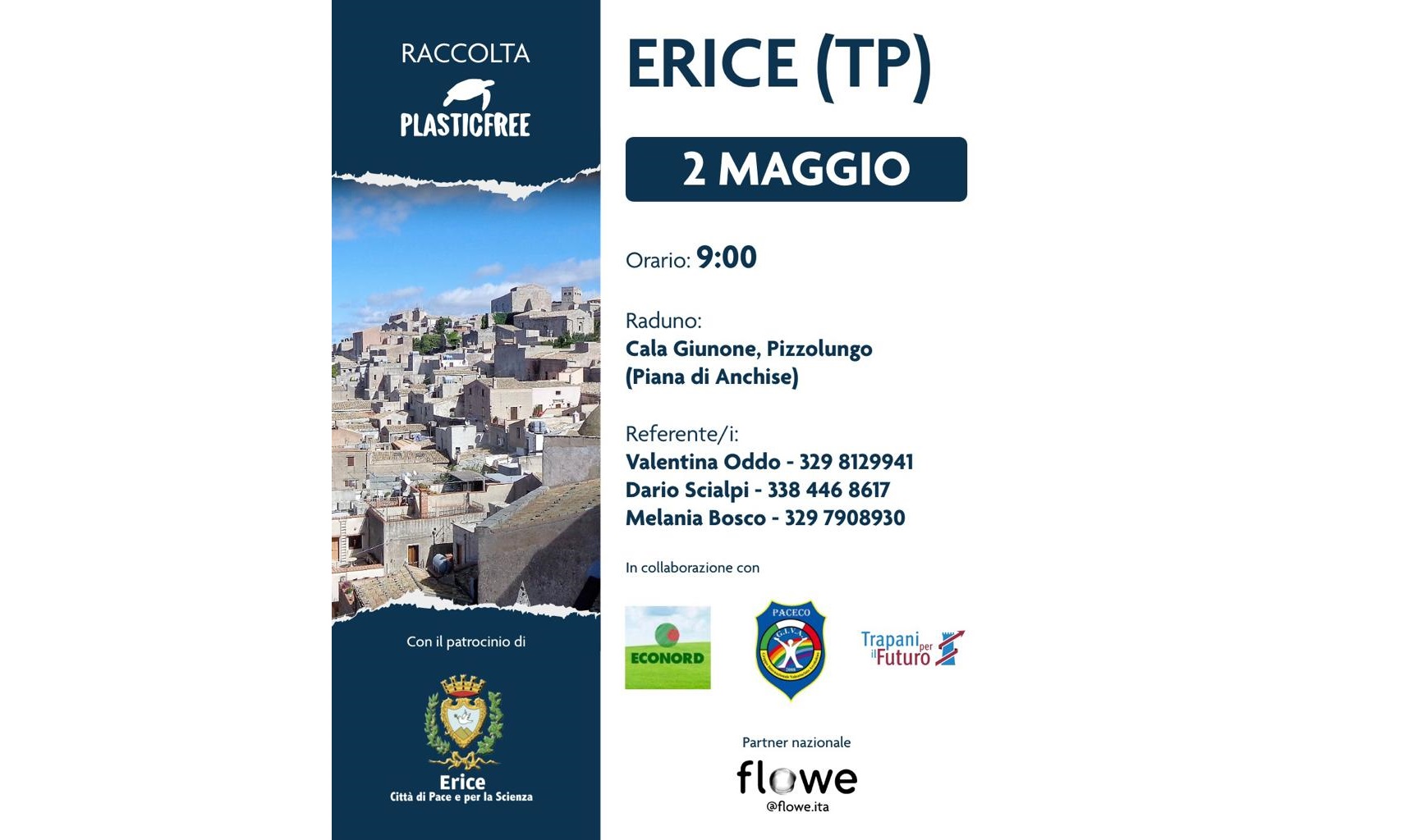 Domenica 2 maggio giornata Plastic Free a Pizzolungo Piana di Anchise. Come aderire e partecipare