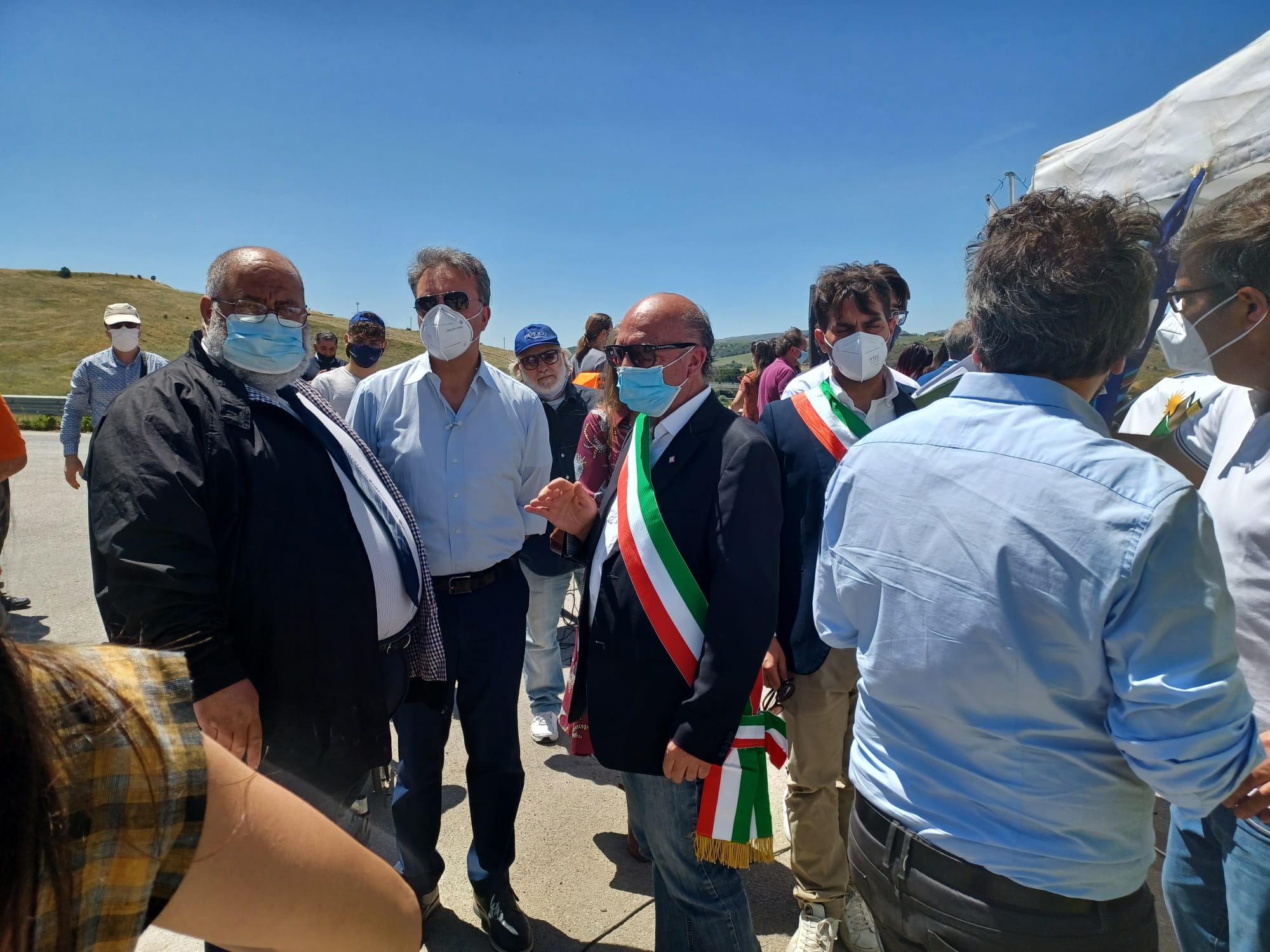 Zone Franche Montane, ieri Erice nuovamente presente allo svincolo Irosa