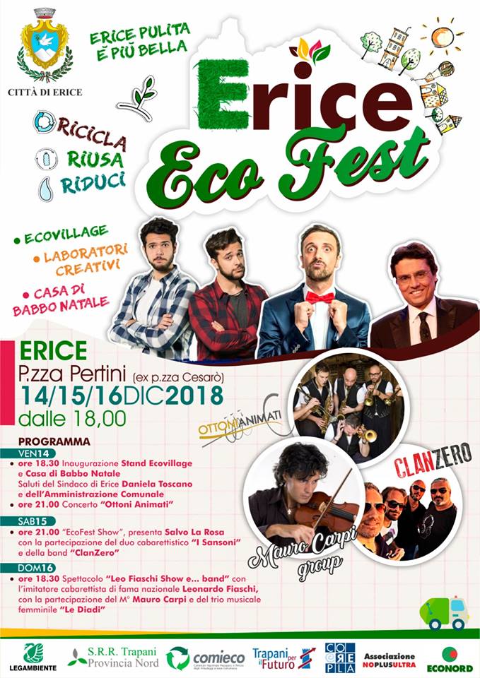 Rassegna erice eco fest: rinviato a stasera il concerto degli ottoni animati