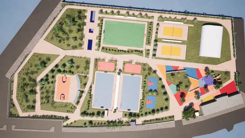 Progetto Giardino dello Sport "Falcone e Borsellino": pubblicato bando di gara, lunedì la presentazione