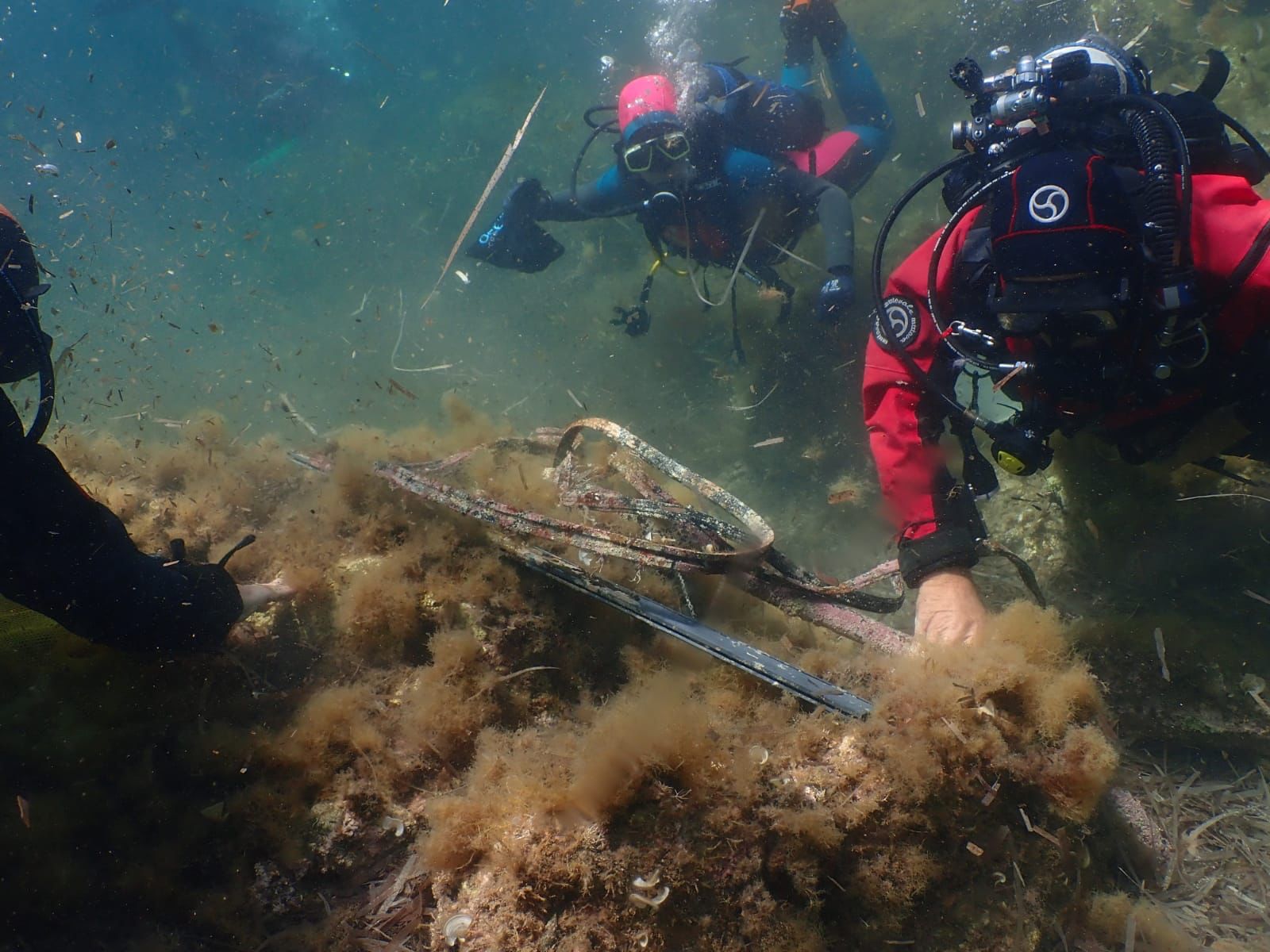Free Divers Italy: domenica scorsa pulizia delle spiagge e dei fondali di Pizzolungo