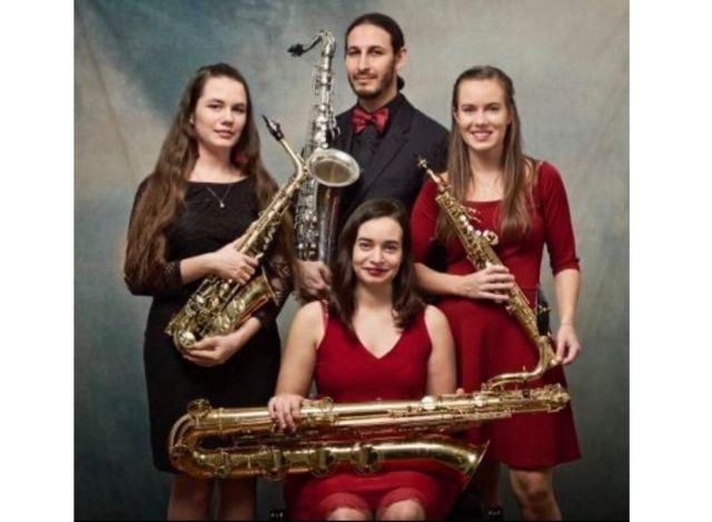 Domenica sera esibizione del Mestizo Saxophone Quartet al Palazzo Sales