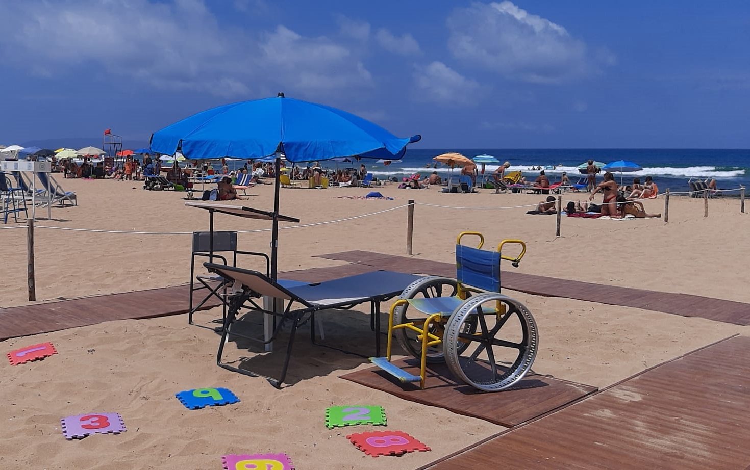 Domani alle 10.30 l’inaugurazione del Lido Smile, stabilimento balneare senza barriere