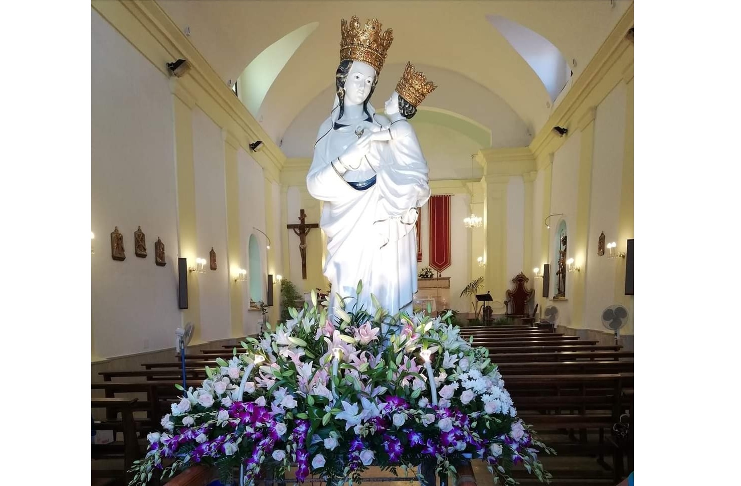 Furto delle corone della Madonna della Chiesa di Ballata, dichiarazione dell'Amministrazione